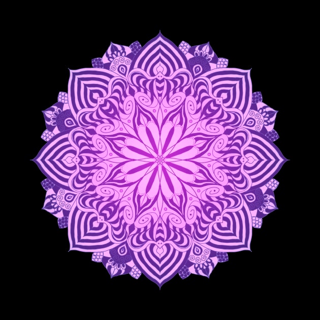 Vitality mandala by Grüberli