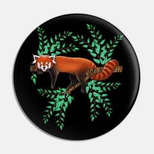 Red panda red panda lover cute red panda Pin