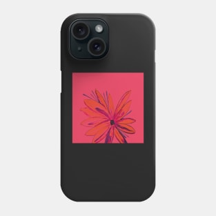 Original Artwork Acrylic Flower Painting Phone Case