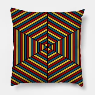 Retro Hex Pillow