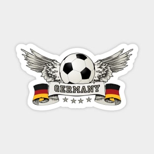 World Cup Germany Vintage Supporter Gear Magnet