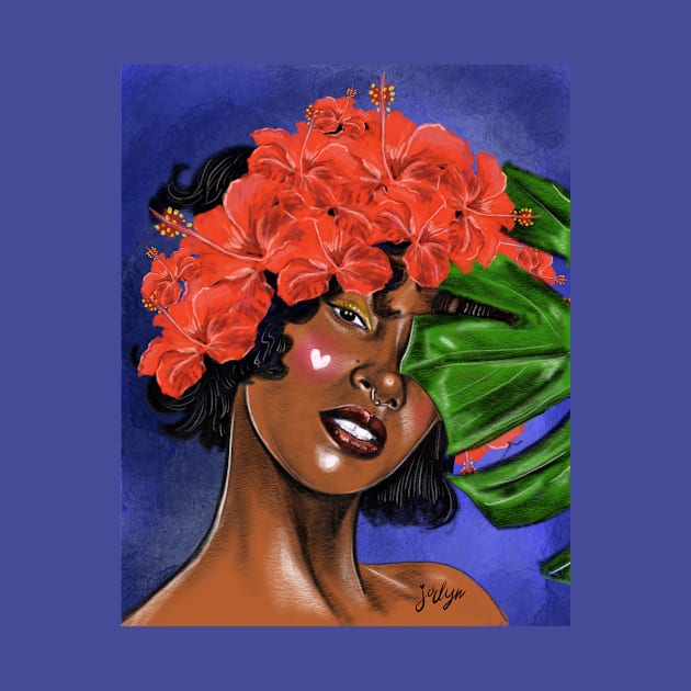 Caribbean Girl by commuteartist