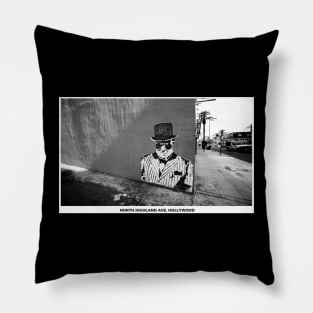 Hollywood Street Art Pillow