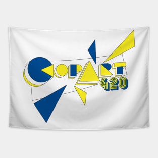 CopArt420 Logo. Leeds United Colours Tapestry