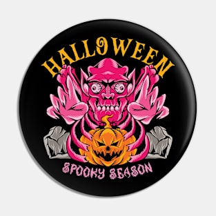 Halloween Spooky Season Pin