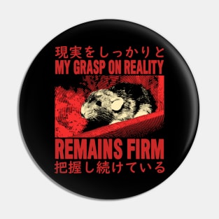 Grasp on Reality Rat Pin