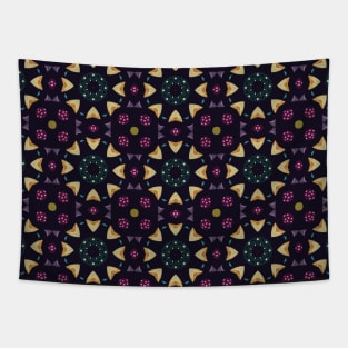 Purple night berries Tapestry