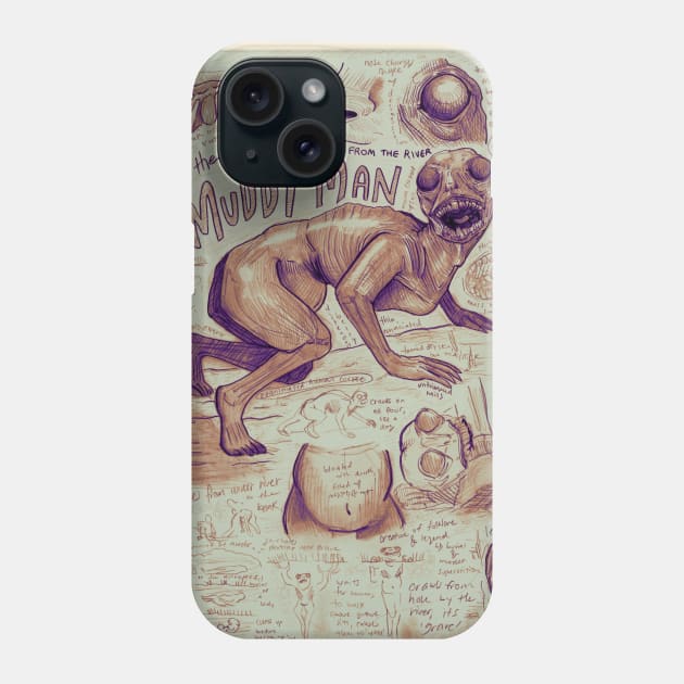 Muddy Man Phone Case by Ballyraven