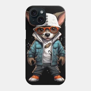 Cool Graffitti Cartoon Chihuahua Phone Case