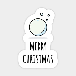 Christmas Greeting - Merry Christmas Magnet