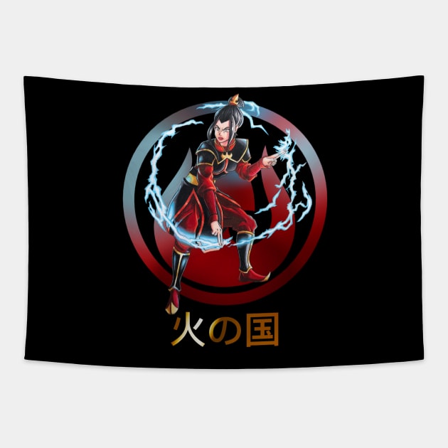 Azula Tapestry by barnitz_draws