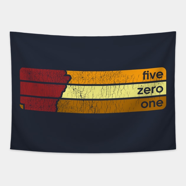 501 - Retro Lines Tapestry by rt-shirts