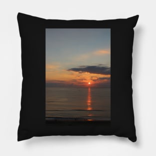 Beautiful Sunrise in Virginia Beach Pillow