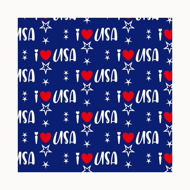 Neck Gaiter America I Heart USA Face Mask Bandana Balaclava Headband Made in the USA by DANPUBLIC