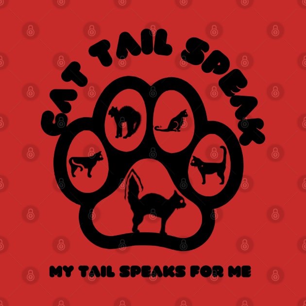 cat tail speak by ShopColDigital