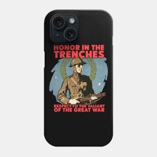 WW1 - Honor in the Trenches Phone Case