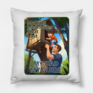 Father's day, Making Memories That Last! My Dad, My Guide, Father's gifts, Dad's Day gifts, father's day gifts. Pillow