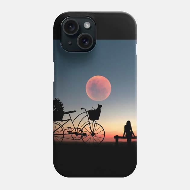 moon Phone Case by evindart