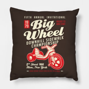 Big Wheel Championship - Ilion, NY Pillow