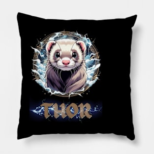 Ferret Thor Pillow