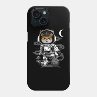 Astronaut Floki Inu Coin  Floki Army To The Moon Crypto Token Cryptocurrency Wallet Birthday Gift For Men Women Kids Phone Case