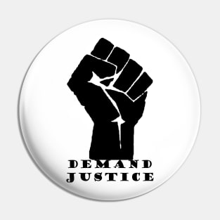 Demand Justice V2 Pin