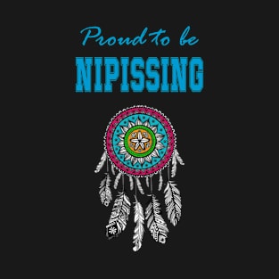Native American Nipissing Dreamcatcher 42 T-Shirt