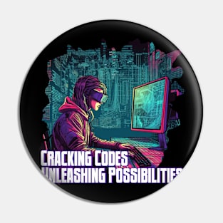 Cracking Codes, Unleashing Possibilities Pin