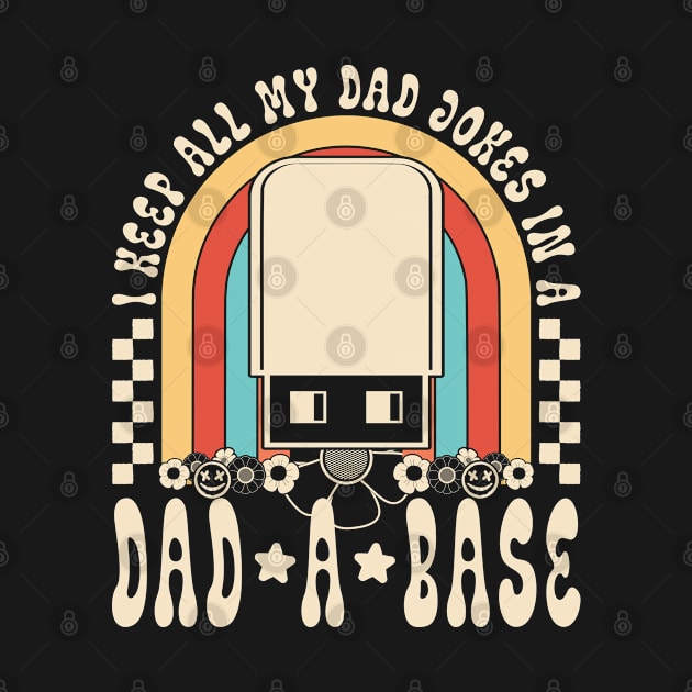 Family Daddy Husband I Keep All My Dad Jokes by JaussZ