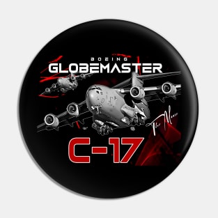 C-17 Globemaster Military Aircraft Pin