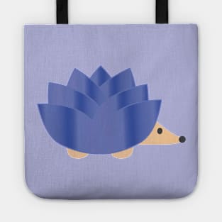 Purple Lotus Hedgehog Tote