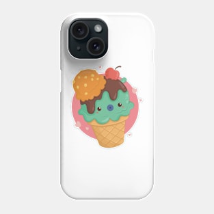 Kawaii Ice Cream Phone Case