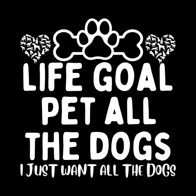 let me do it for you dog essential-life goal pet all the dogs by UltraPod