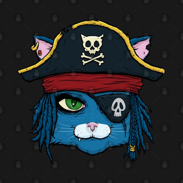 Pirate Kitty by Plastiqa