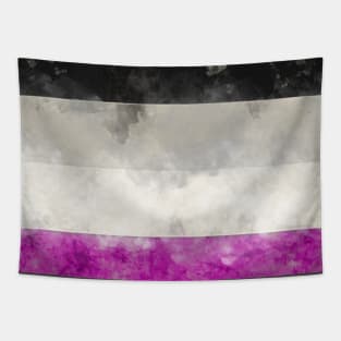 Ace Pride Flag - Water color Tapestry