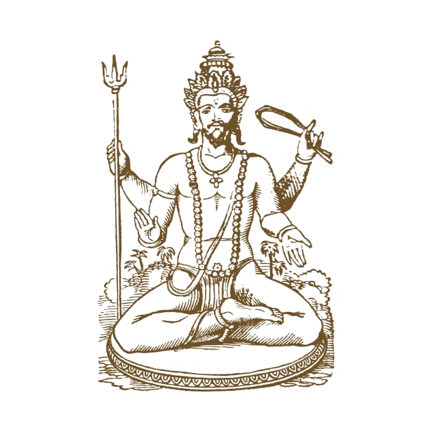 Shiva Indian Deity - God by Wear Your Story