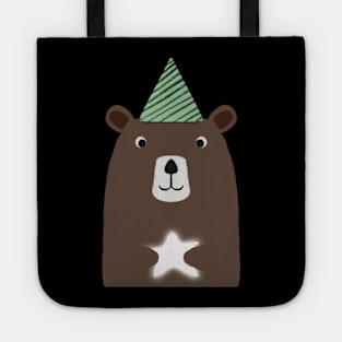 Bear with star Tote