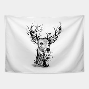 Wild Buck Tapestry