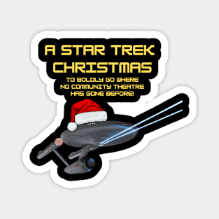 *Cast Shirt* A Star Trek Christmas Magnet