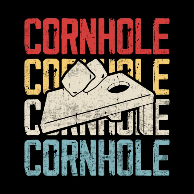 Cornhole Player Vintage by Visual Vibes