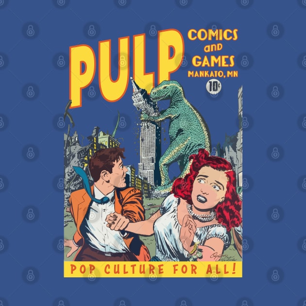 Pulp Dino Destruction by PULP Comics and Games