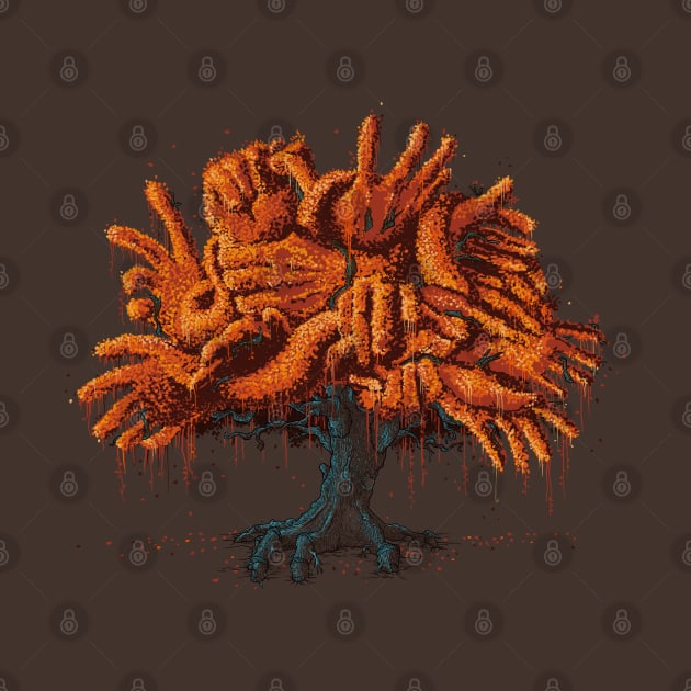 Autumn Hands Tree by vo_maria