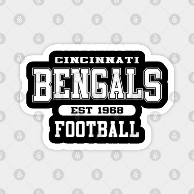 Cincinnati Bengals Vinyl Magnet