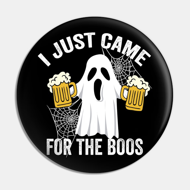 Funny Halloween Beer Shirt Pin by Dailygrind