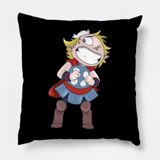 Scared Thor Pillow