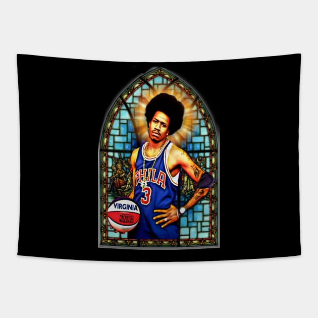 The Saint of Bad Newz Tapestry by Esoteric Fresh 