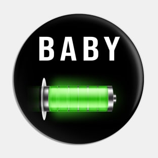 Matching Family Battery Baby Pin