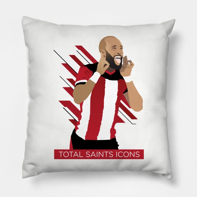 4-0 Pillow by Total Saints Icons