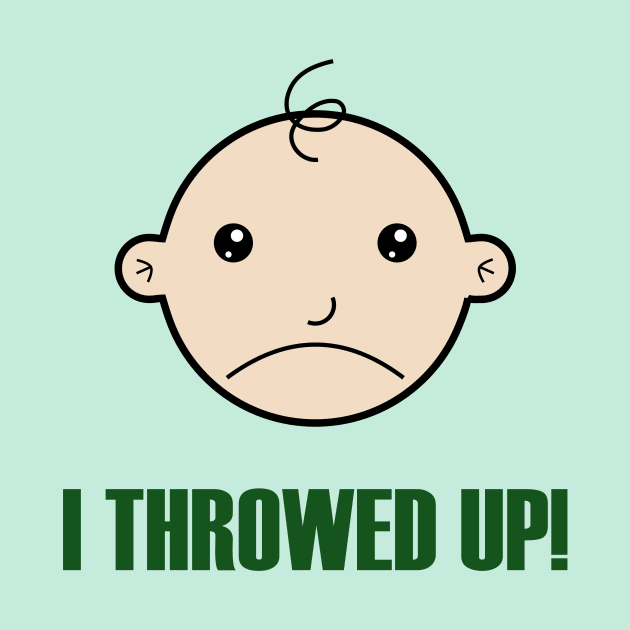 I Throwed Up! by Benny Merch Pearl