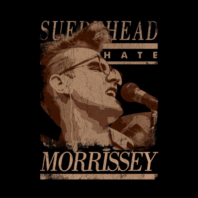 Suedehead Morrissey by PONGEISM STRIPEYE